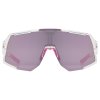 Uvex Sequenze, okuliare - Clear / Mir.Pink