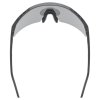 Uvex Flowline, okuliare - Black Matt / Mir.Silver