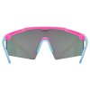 Uvex Flowline, okuliare - Pink Matt / Mir.Blue