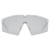 Uvex Flowline, okuliare - Clear / Mir.Silver