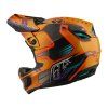TLD D4 Carbon, prilba - Mips Crest Gold (Veľkosť XS)