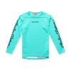 TLD Youth Sprint Pro, detský dres - Mono Real Teal