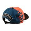 TLD, šiltovka - Unstructured Curved Snapback Finish Line Coral / Blue