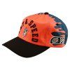 TLD, šiltovka - Unstructured Curved Snapback Finish Line Coral / Blue