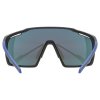 Uvex Mtn Perform, okuliare - Black-Blue M/Mir.Blue