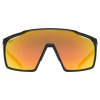 Uvex Mtn Perform, okuliare - Black-Red M/Mir.Red