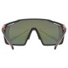 Uvex Mtn Perform, okuliare - Black-Red M/Mir.Red
