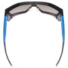Uvex Mtn Style P, okuliare - Black-Blue Matt/Mir.Blu