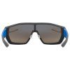 Uvex Mtn Style P, okuliare - Black-Blue Matt/Mir.Blu