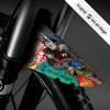 Mudguard Riesel Design SchlammPE Stickerbomb ultra black 2018