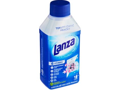 LANZA tekutý čistič práčky 250ml - Fresh