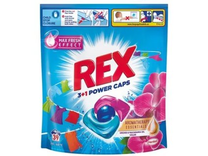 REX gélové kapsule 39ks Orchid Macadamia