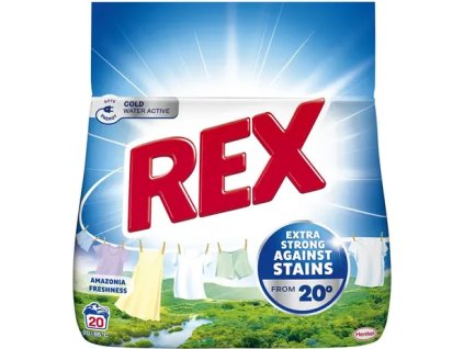 REX prací prášok 1,1kg/20PD Amazonia Freshness