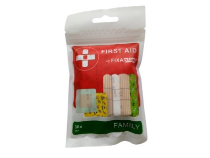 FIXAPLAST náplasť Family MIX 36ks