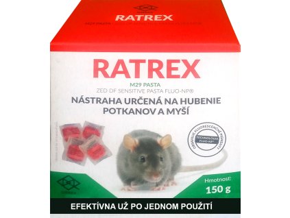 RATREX pasta 150g mäkká návnada