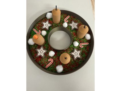 Adventní věnec eco
