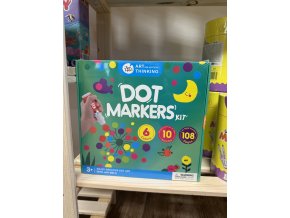 Malování Jarmelo Tečky s omalovánkami 6 ks