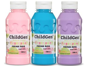 cze pm ChildGen Super smyvatelne barvy na malovani prsty Ruzovy Modra Fialovy 254 1
