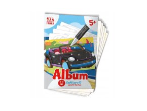 Sabbiarelli - Album na pískování - AUTA 5+