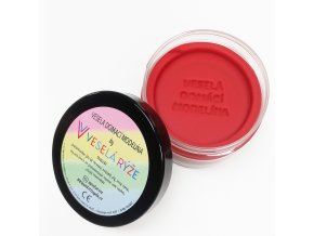 Veselá Domácí Modelína v plastové nádobě