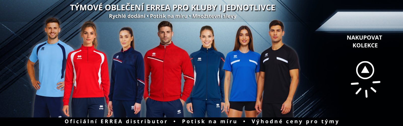 TÝMOVÉ OBLEČENÍ ERREA