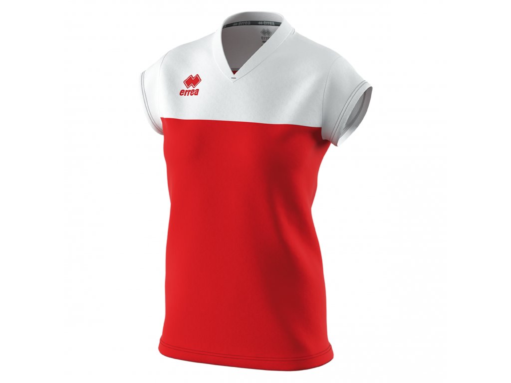 ERREA dámské dresové triko BESSY BARVA: červená - bílá, Velikost: M