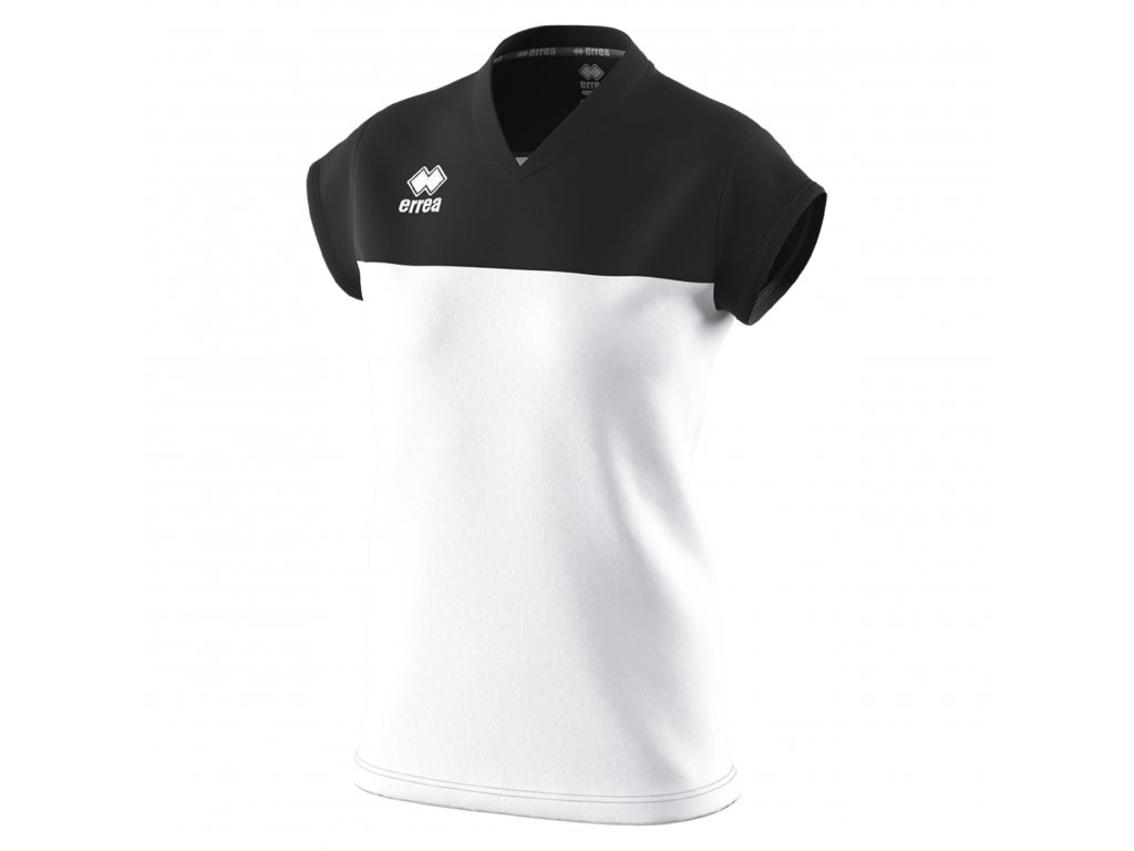 ERREA dámské dresové triko BESSY BARVA: bílá - černá, Velikost: XXL