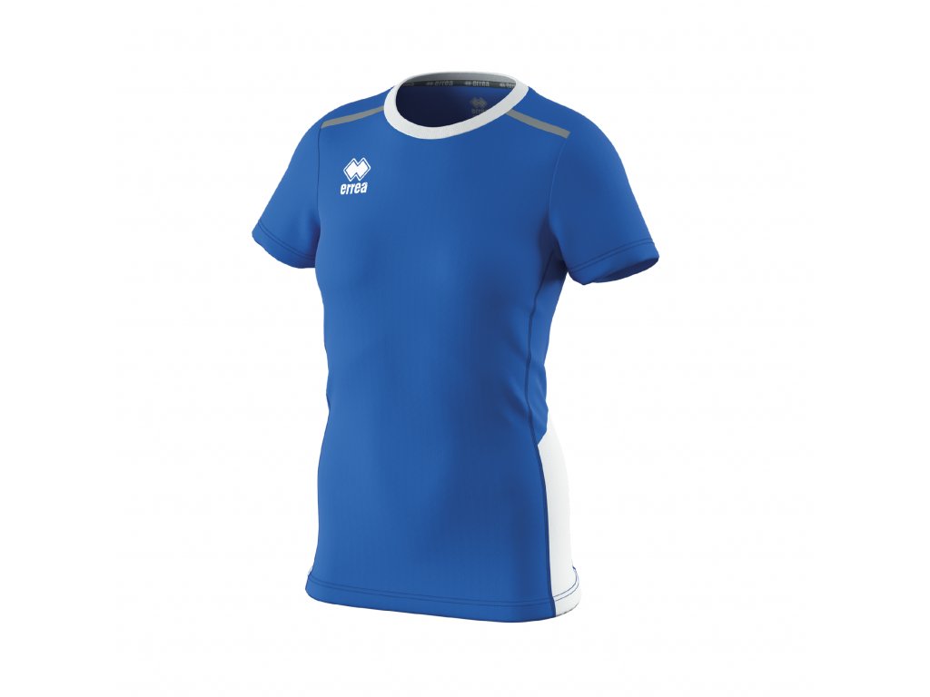 ERREA dámské běžecké triko KONNOR BARVA: modrá - bílá, Velikost: XL