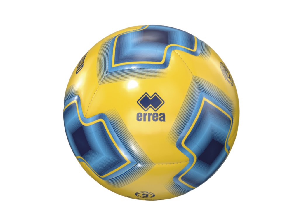 ERREA zápasový-tréninkový míč STREAM HYBRID ID BARVA: žlutá - modrá - tmavě modrá, Velikost: 4