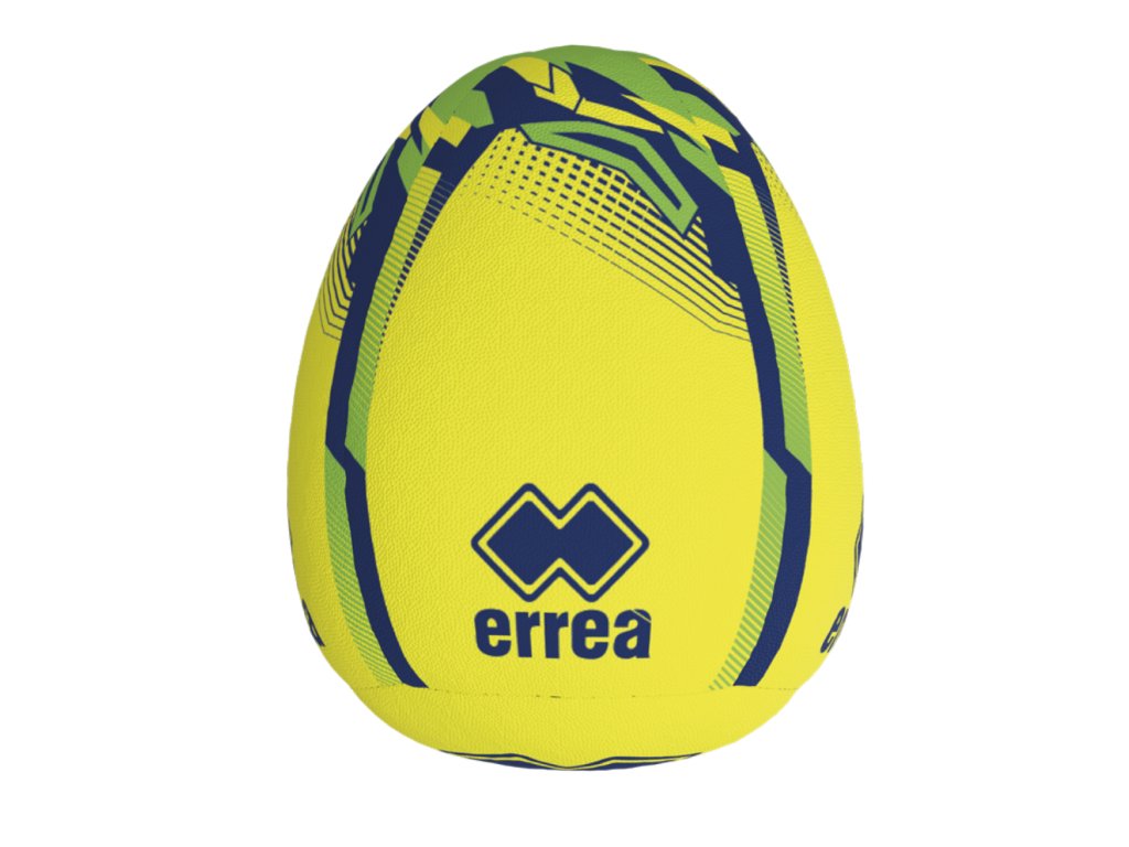 ERREA rugbyový tréninkový míč SUPER SKILL BARVA: žlutá - tmavě modrá - neon zelená, Velikost: 4