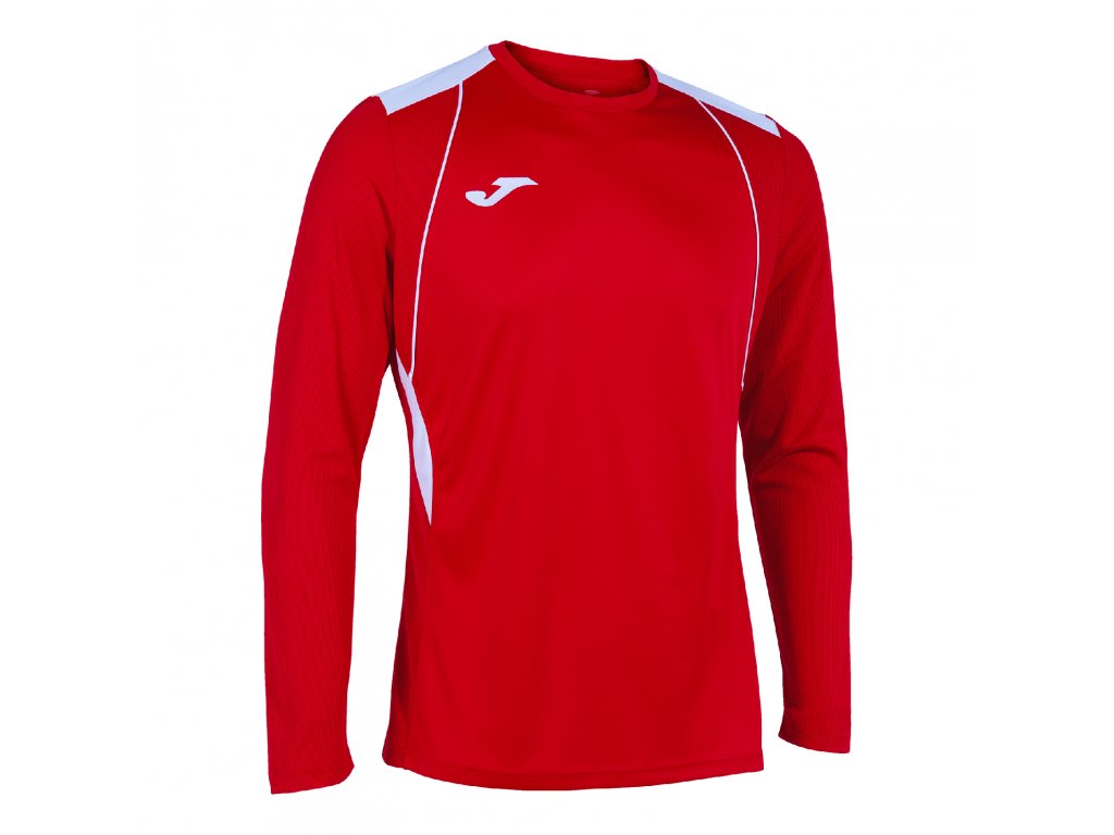 JOMA triko s dlouhým rukávem CHAMPIONSHIP VII BARVA: 602 červená - bílá, Velikost: XXL