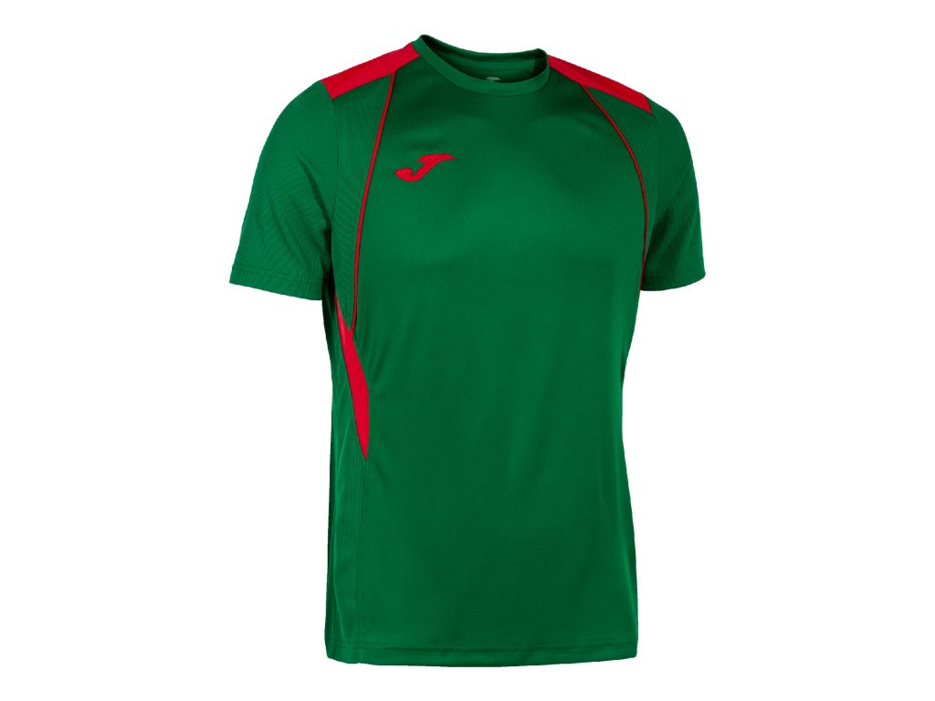 JOMA tréninkové triko CHAMPIONSHIP VII BARVA: 456 zelená - červená, Velikost: XL