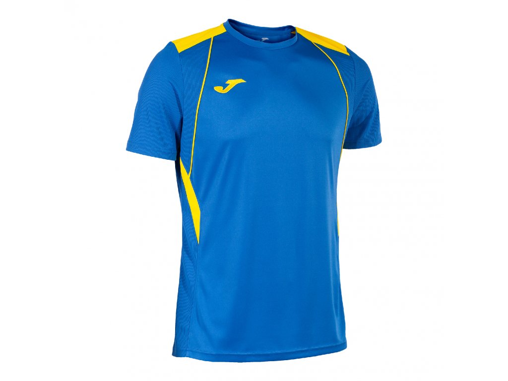 JOMA tréninkové triko CHAMPIONSHIP VII BARVA: 709 modrá - žlutá, Velikost: XXL
