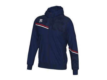 ERREA EBER Mikina s kapucí  Unisex sportovní mikina s kapucí z lehkého trikotového materiálu