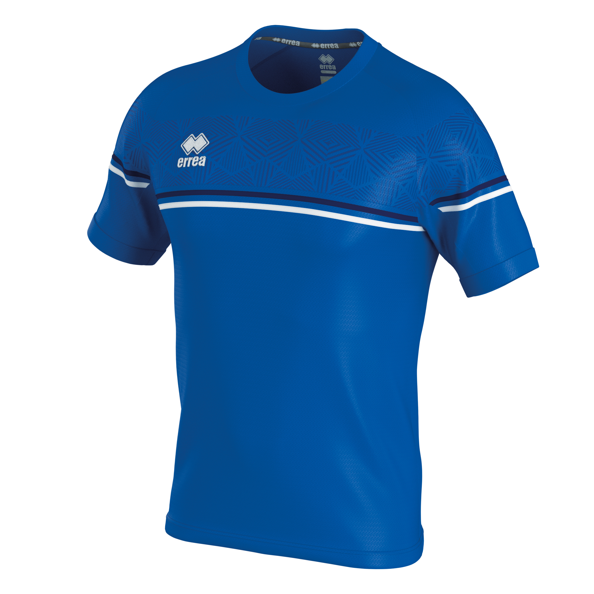 ERREA´ dresové triko DIAMANTIS BARVA: modrá - tmavě modrá - bílá, Velikost: XL