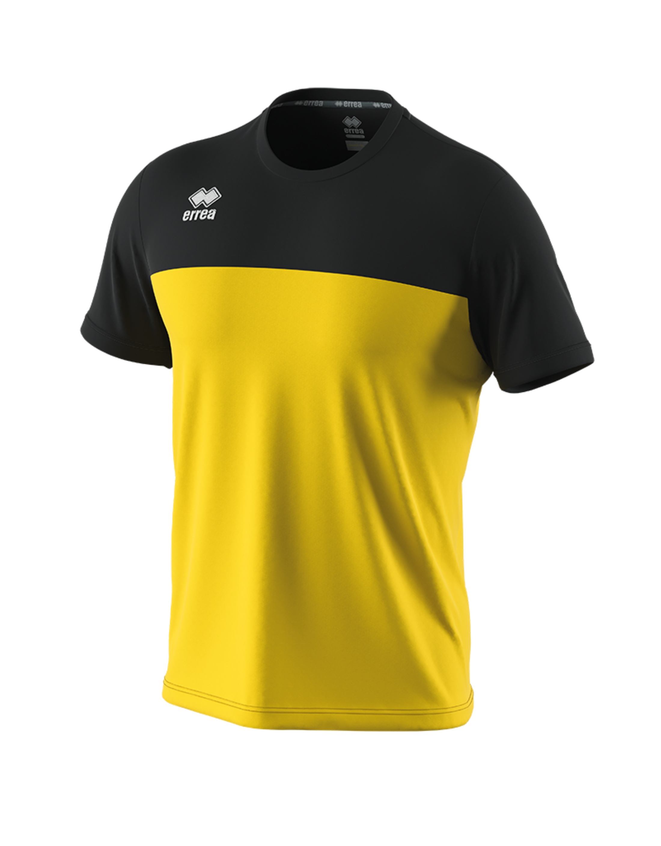 ERREA dresové triko BRANDON BARVA: žlutá - černá, Velikost: XS