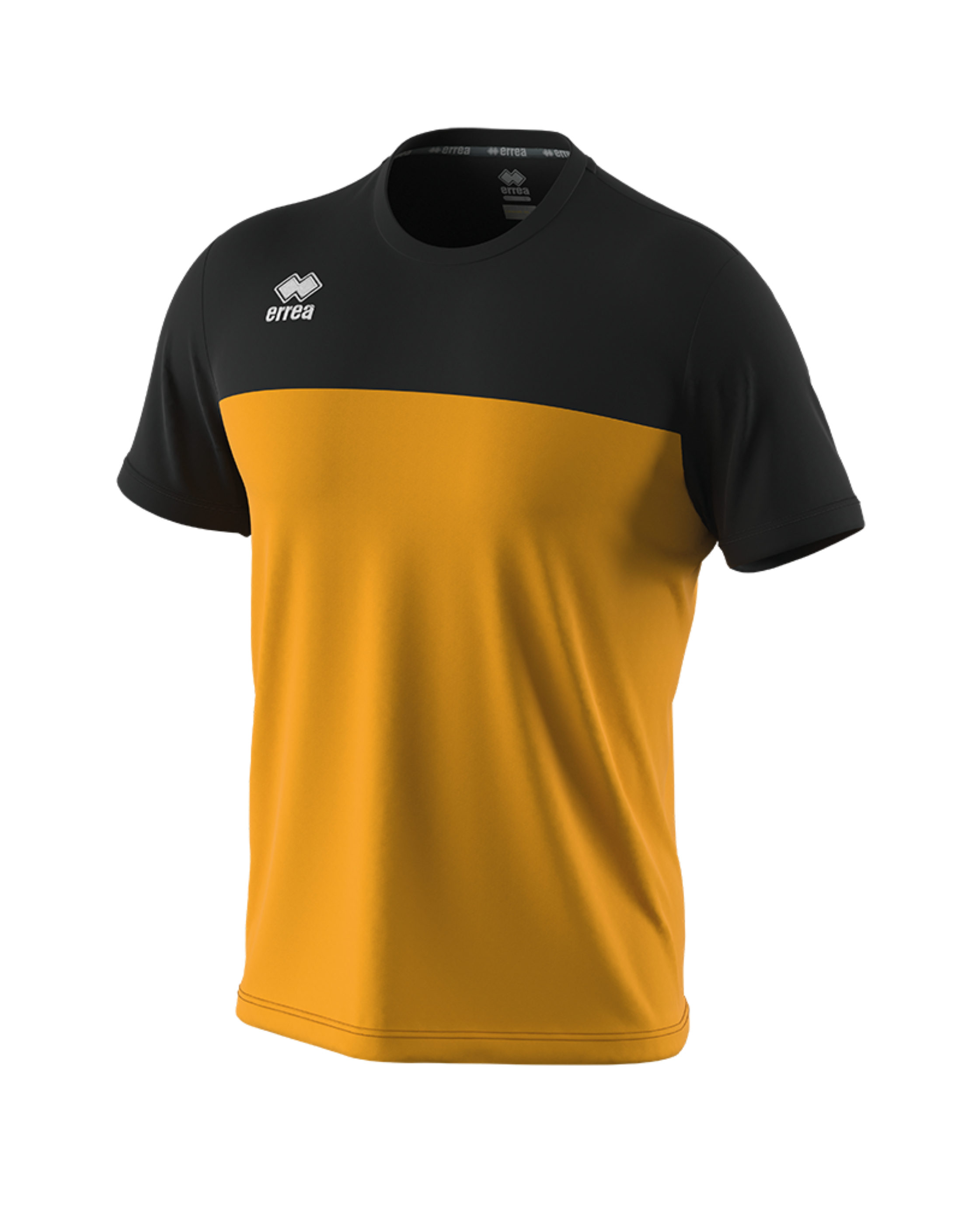 ERREA dresové triko BRANDON BARVA: tmavě žlutá - černá, Velikost: XS