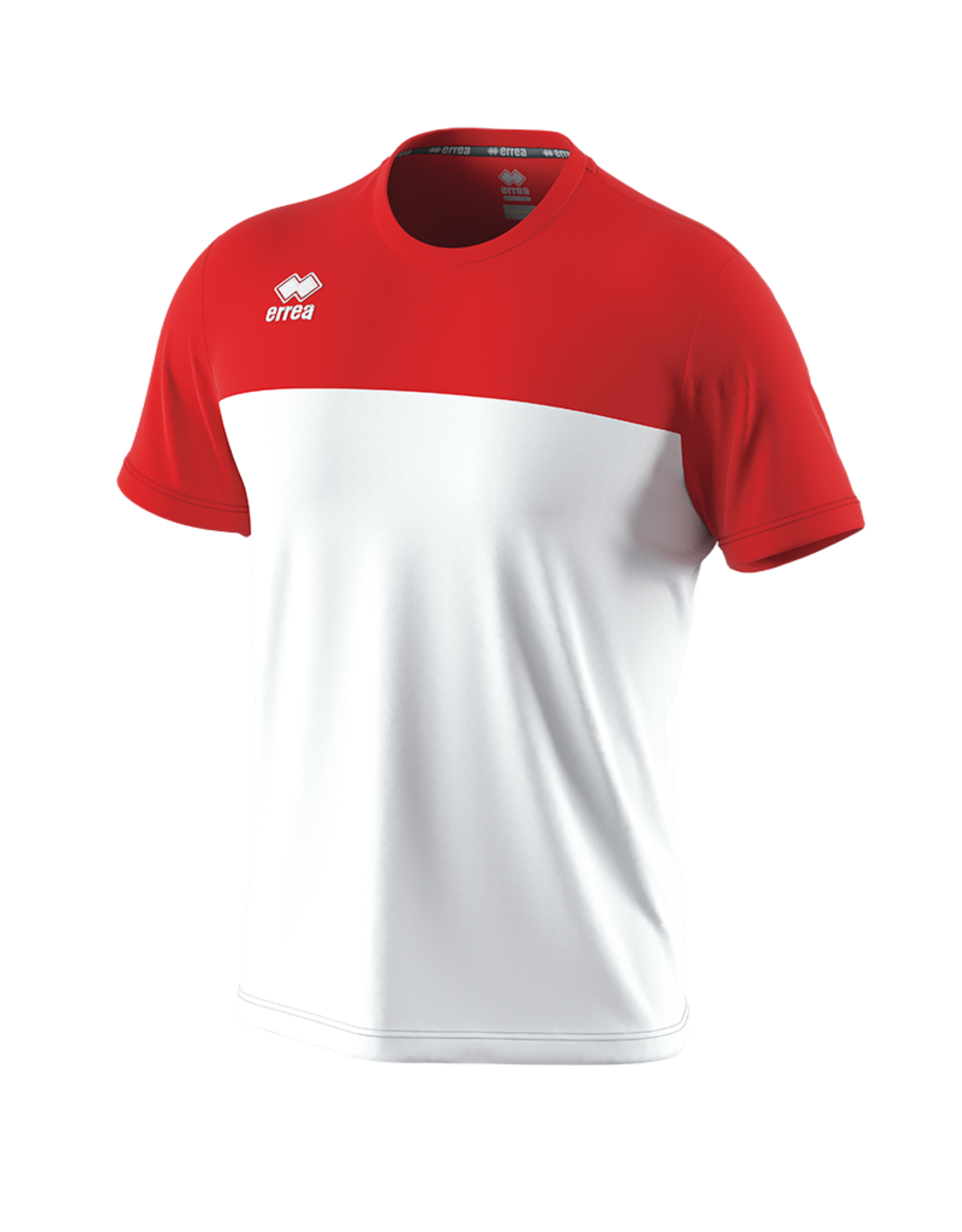 ERREA dresové triko BRANDON BARVA: bílá - červená, Velikost: M