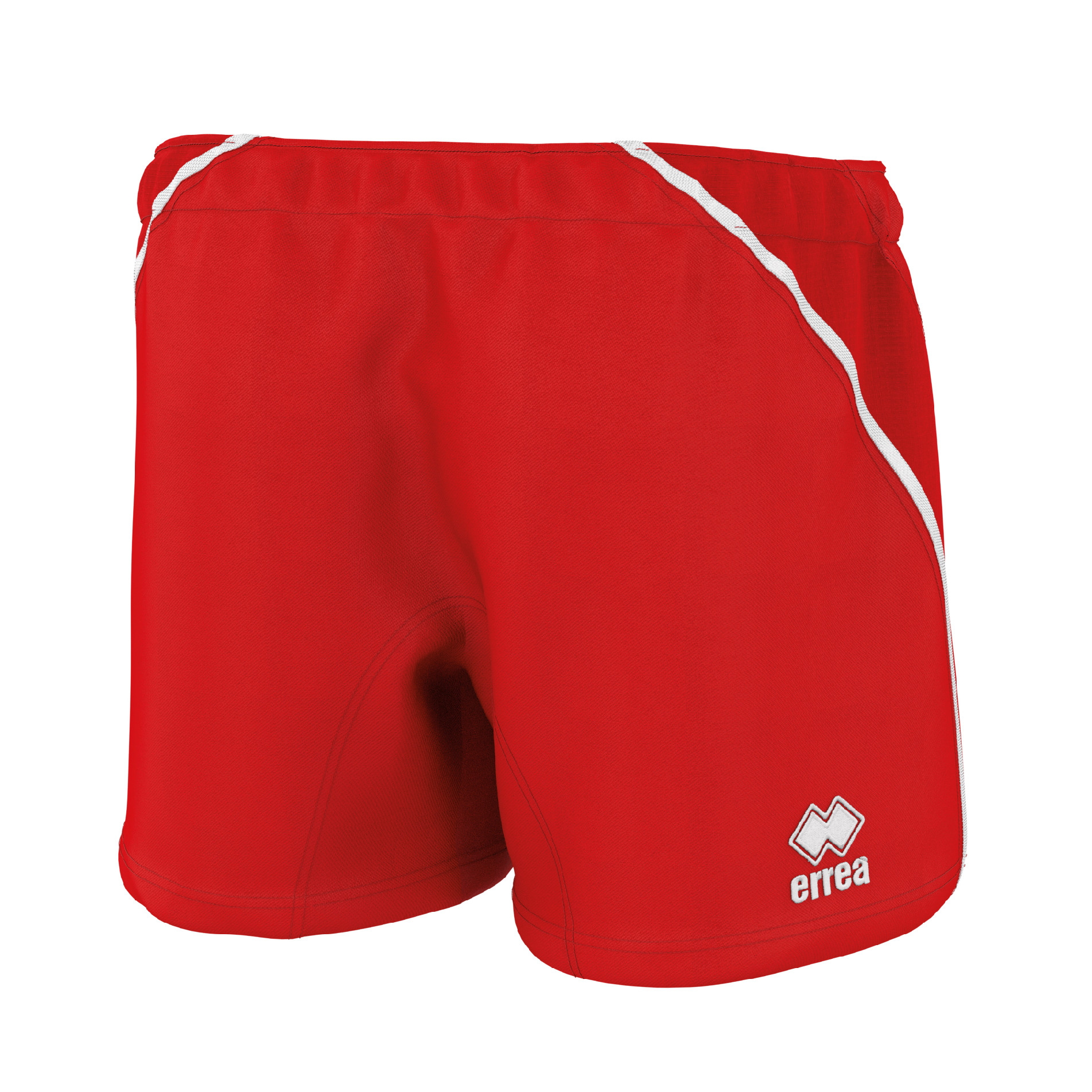 ERREA rugbyové šortky RYUN BARVA: červená - bílá, Velikost: S