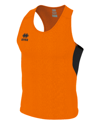 ERREA pánské atletické tílko SMITH BARVA: oranžová - černá, Velikost: XL