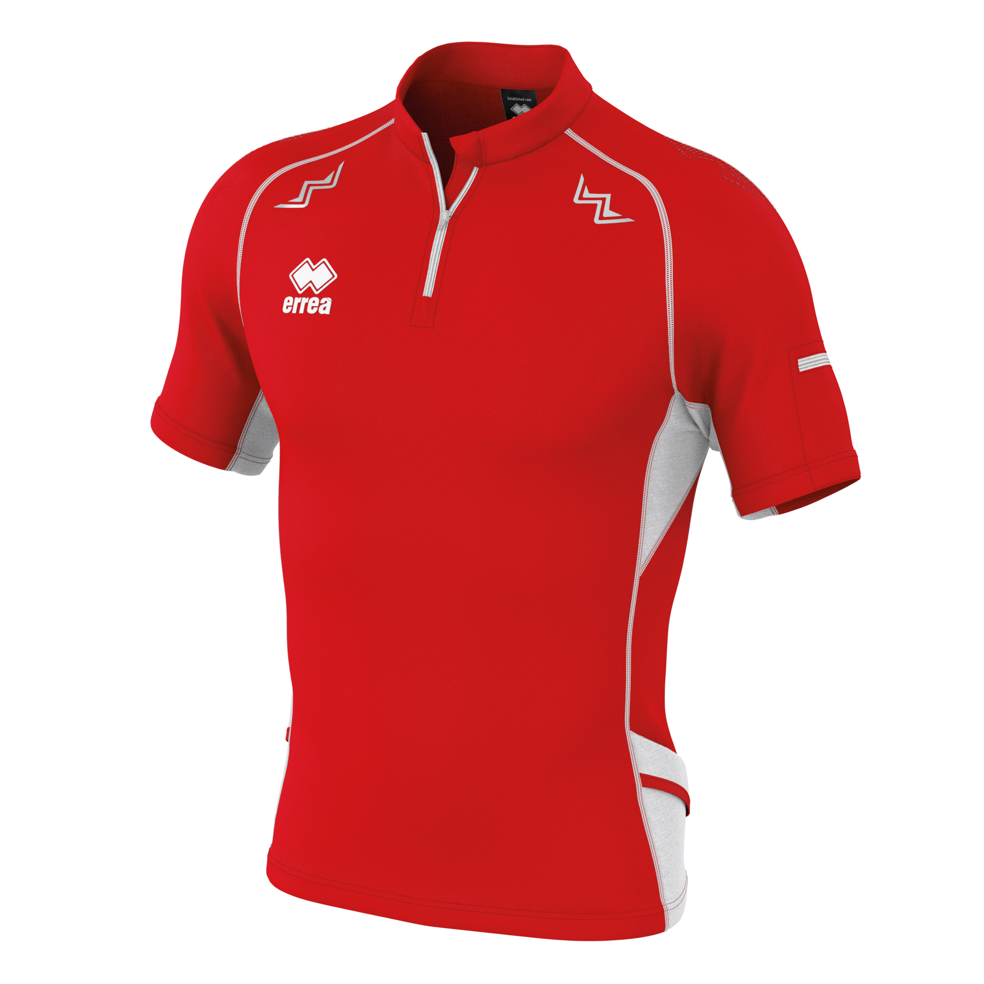 ERREA pánské běžecké triko ELDORADO BARVA: červená - bílá, Velikost: S
