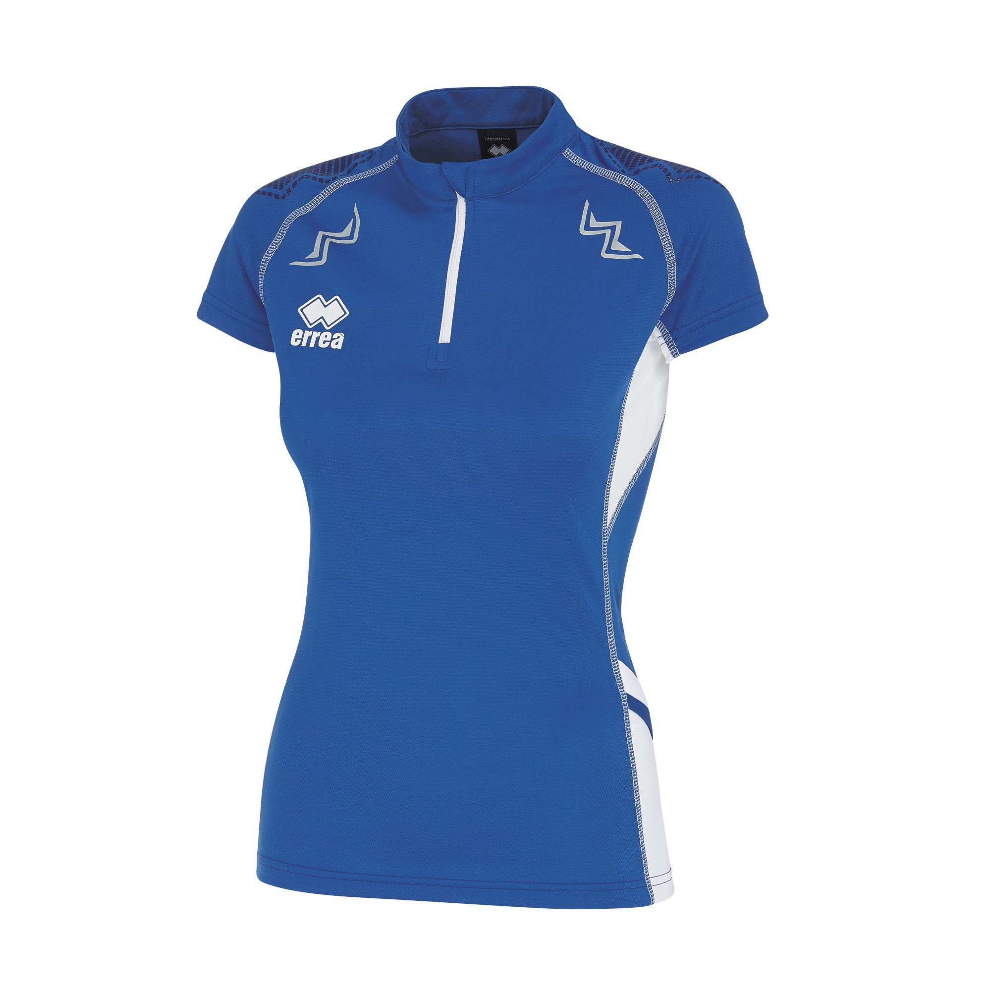 ERREA dámské běžecké triko KIMERA BARVA: modrá - bílá, Velikost: XS