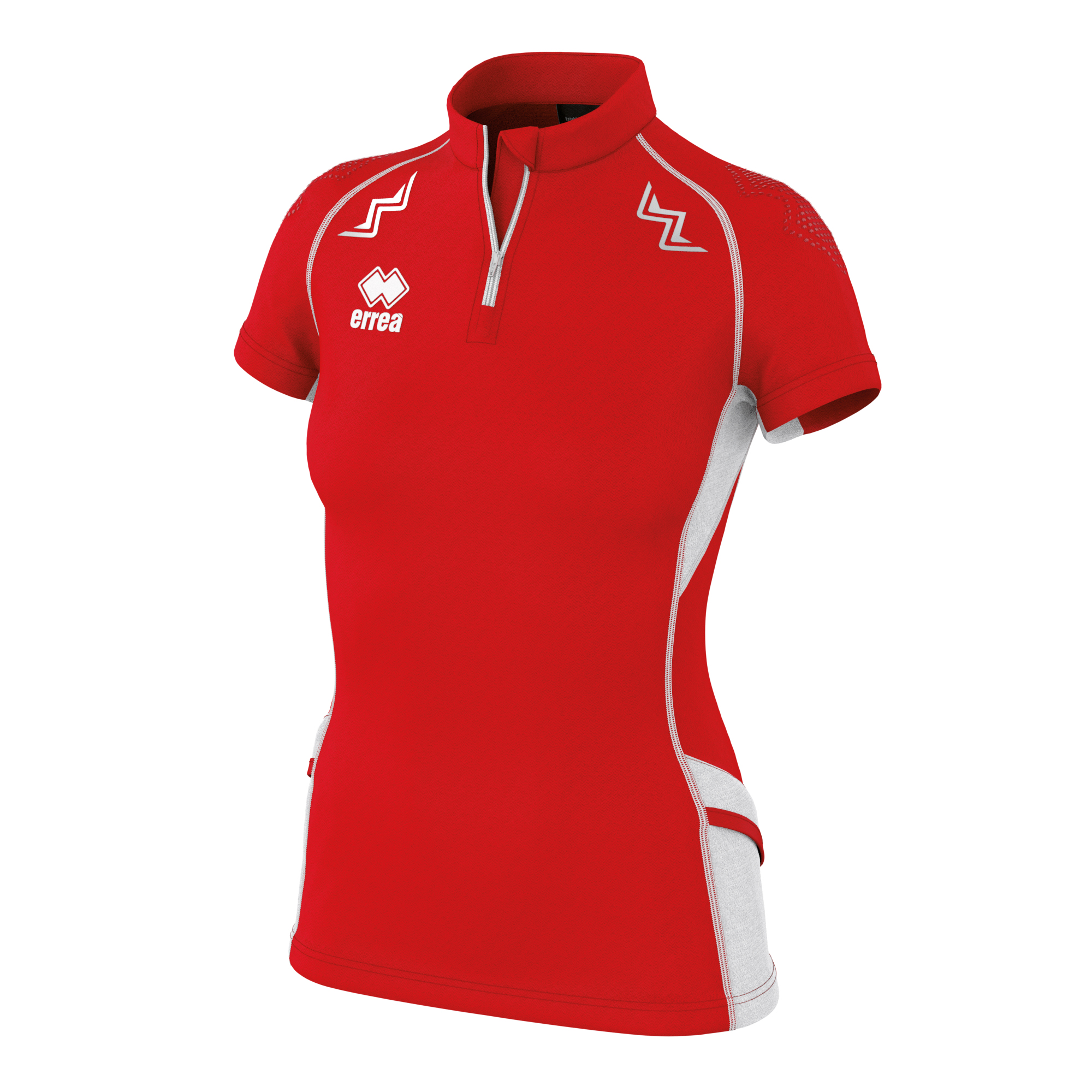 ERREA dámské běžecké triko KIMERA BARVA: červená - bílá, Velikost: XS