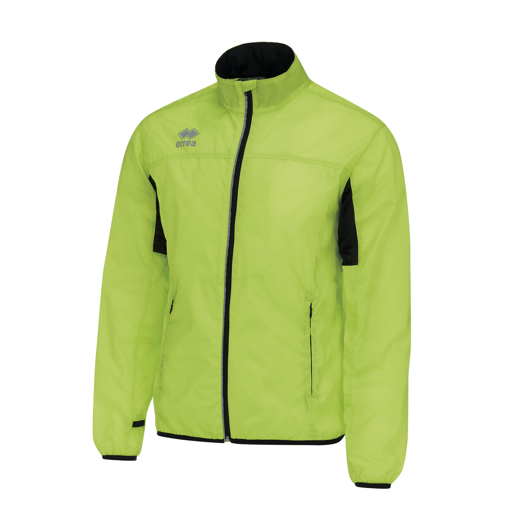 ERREA běžecká bunda DWYN BARVA: neon zelená - černá, Velikost: L