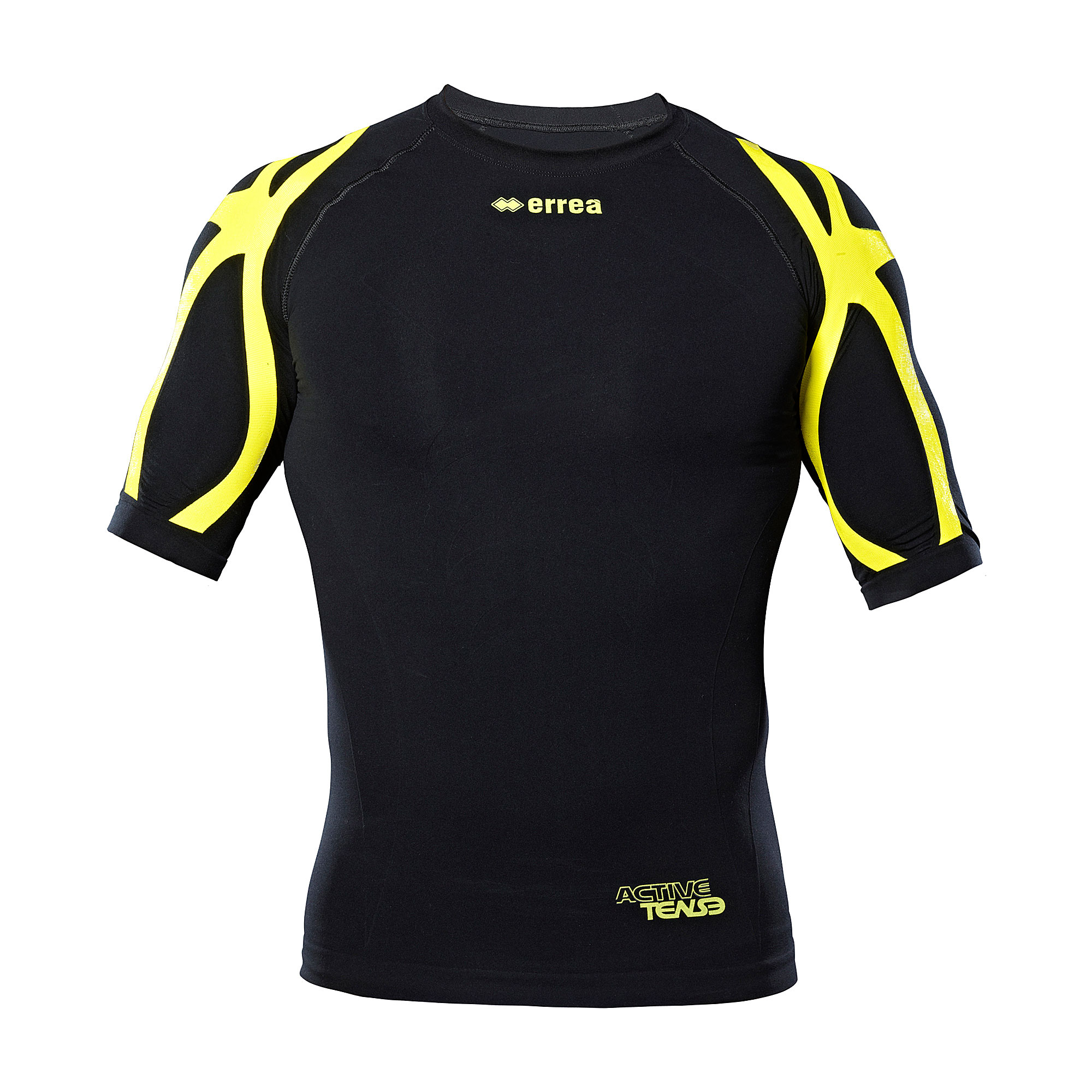 ERREA spodní triko SAIPH BARVA: černá - neon žlutá, Velikost: XS