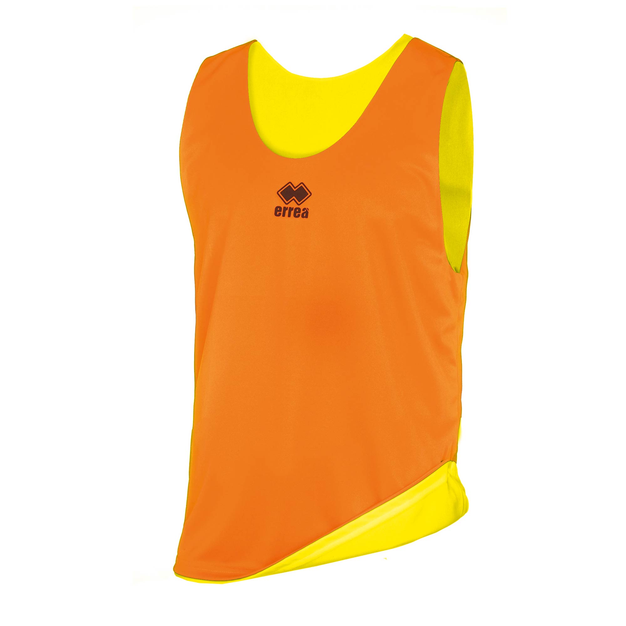 ERREA oboustranný rozlišovací dres DOUBLE BIB BARVA: oranžová - žlutá, Velikost: JUNIOR