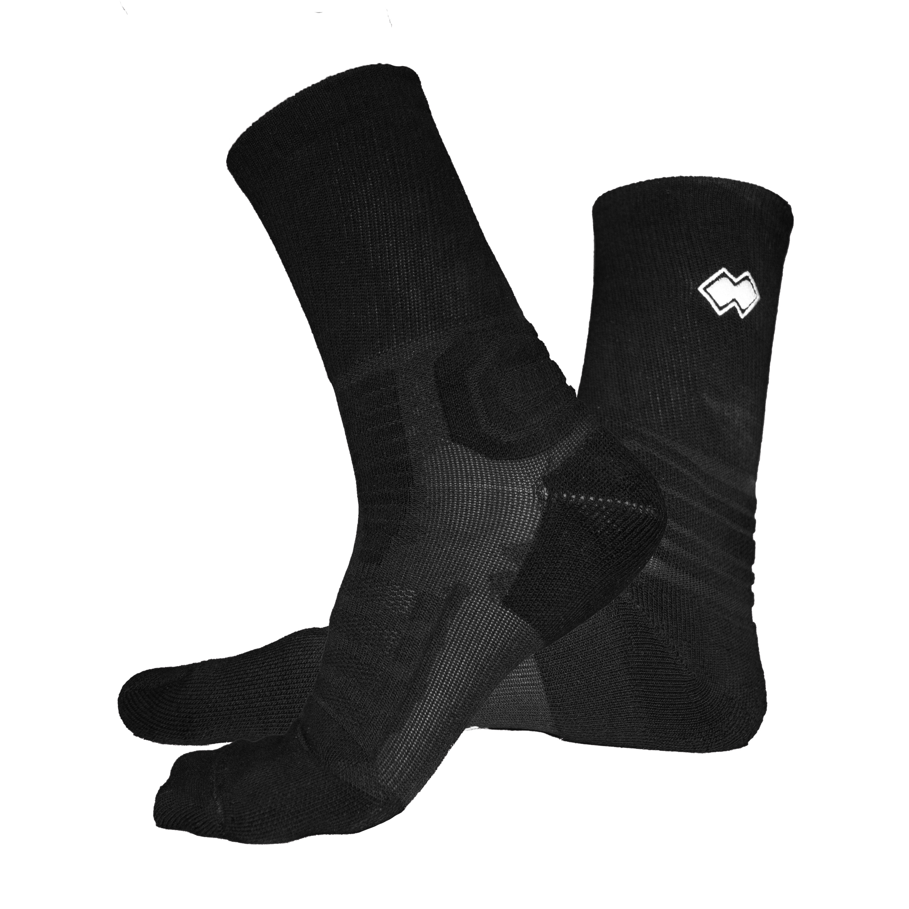 ERREA tréninkové ponožky JUMP BARVA: černá, Velikost: XL - 43 / 47
