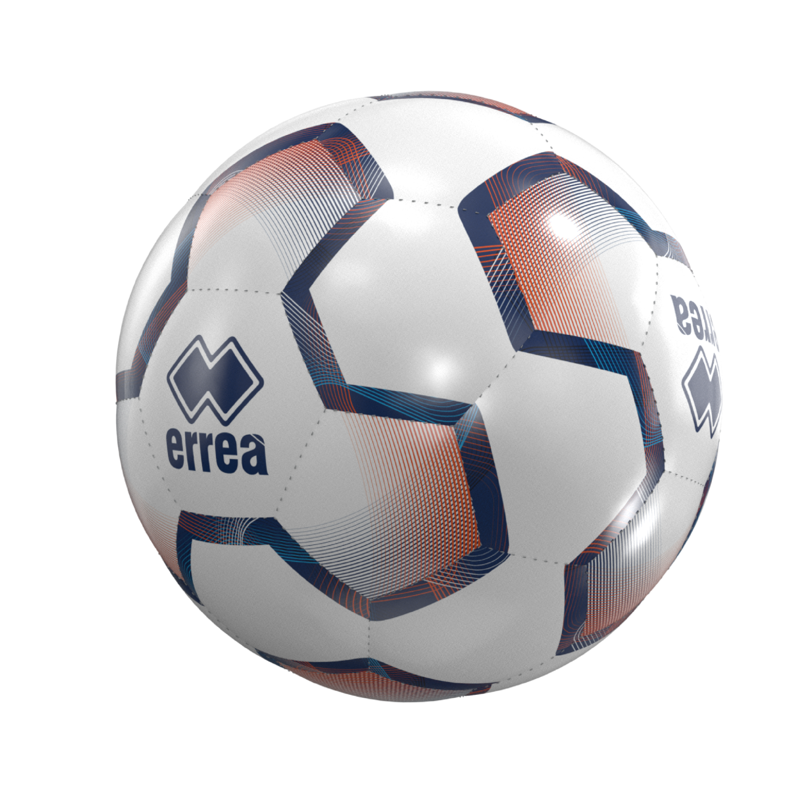 ERREA tréninkový míč STREAM X PRO BARVA: bílá - tmavě modrá - tyrkysová - oranžová, Velikost: 3