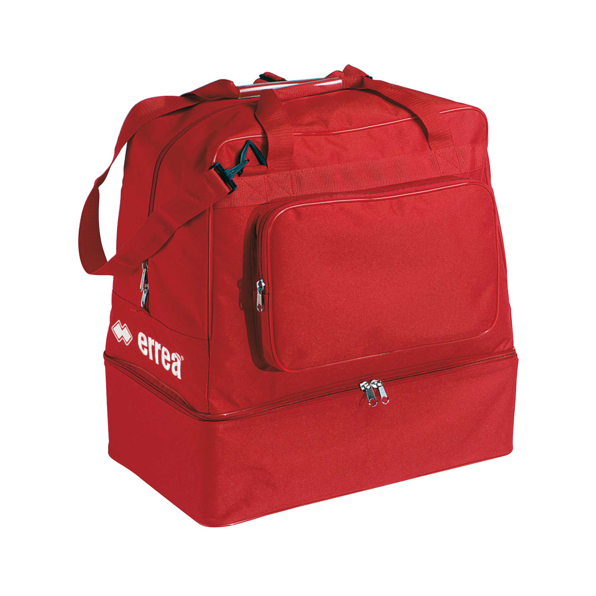 ERREA sportovní taška s dvojitým dnem BASIC MEDIUM BARVA: červená