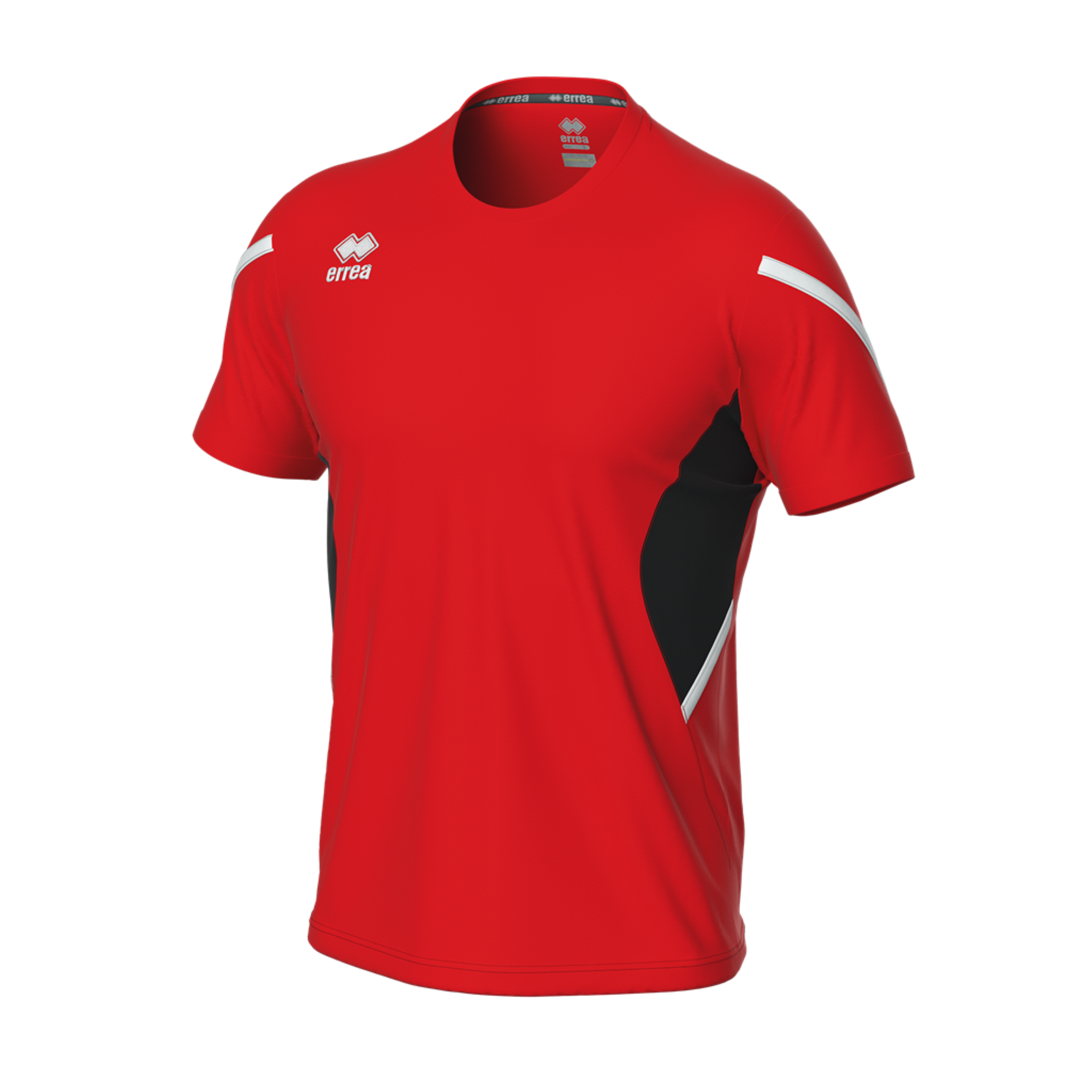 ERREA dresové triko CURTIS BARVA: červená - černá - bílá, Velikost: XL